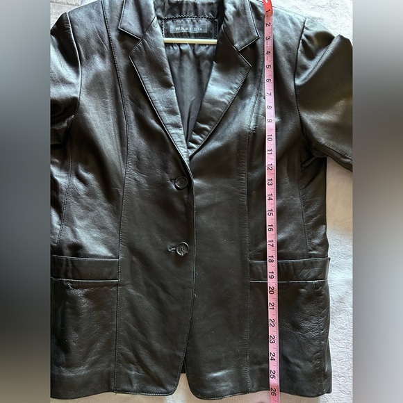 Whet Blu Black leather jacket - Picture 8 of 9
